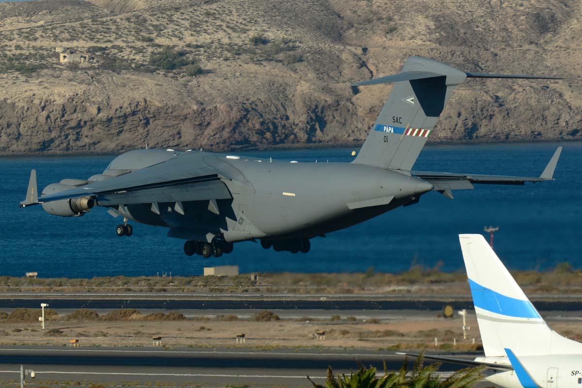 08-0001 · Boeing C-17A Globemaster III · (LPA / GCLP)