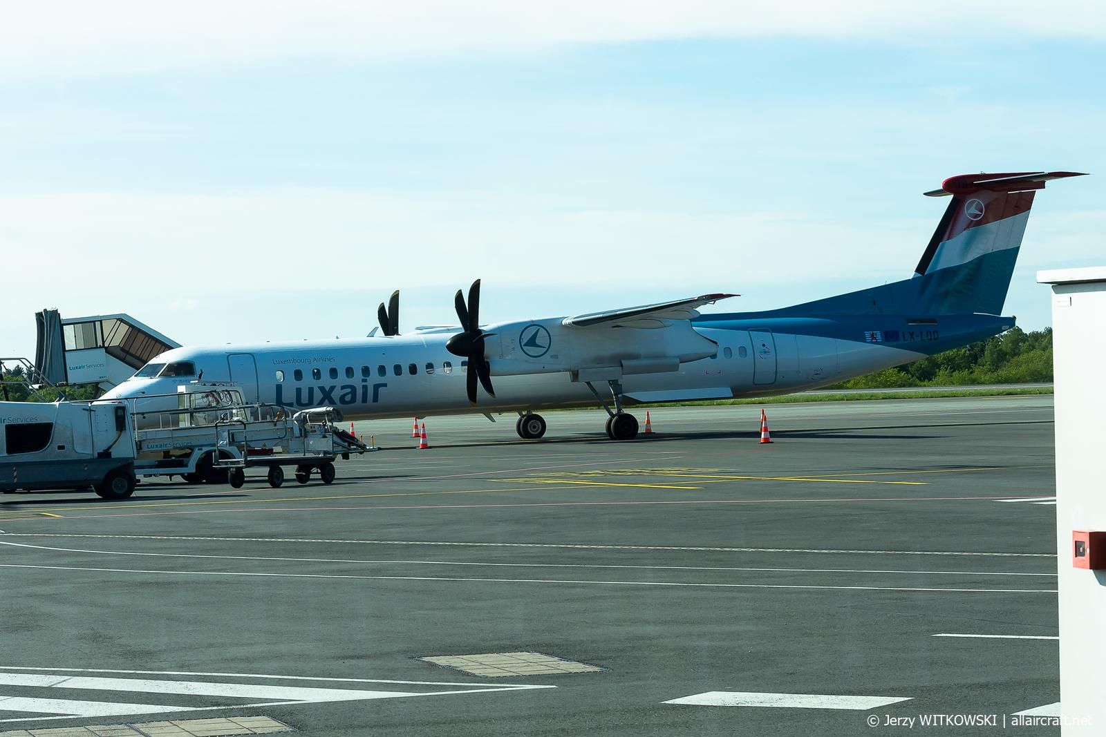 LX-LQD · Bombardier Dash 8-Q402 · (LUX / ELLX)