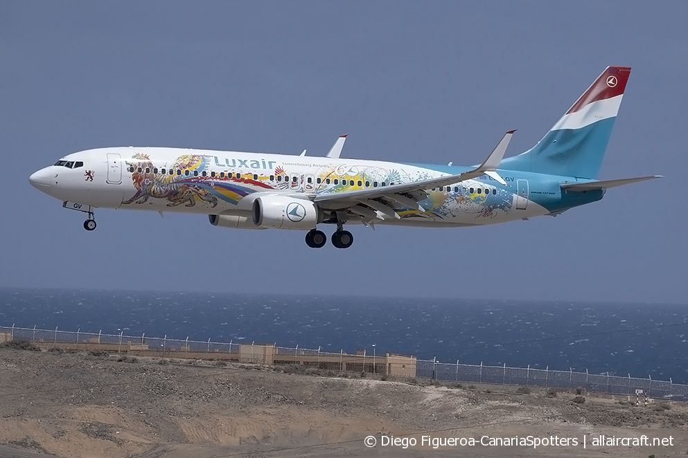 LX-LGV · Boeing 737-8C9(WL) · (LPA / GCLP)
