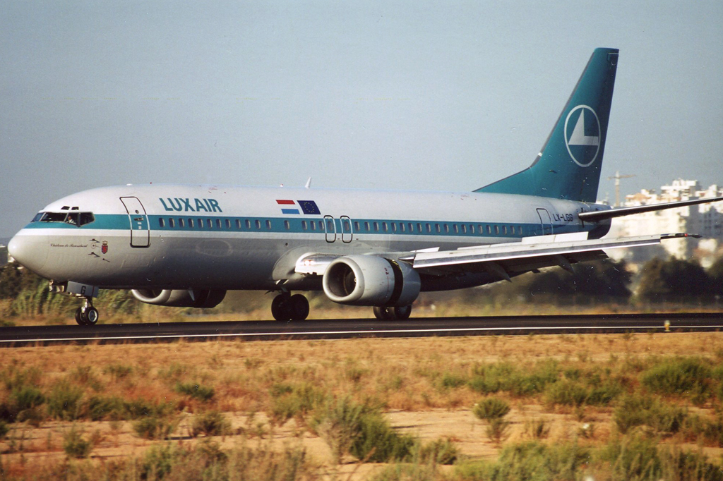 LX-LGG · Boeing 737-4C9 · (FAO / LPFR)