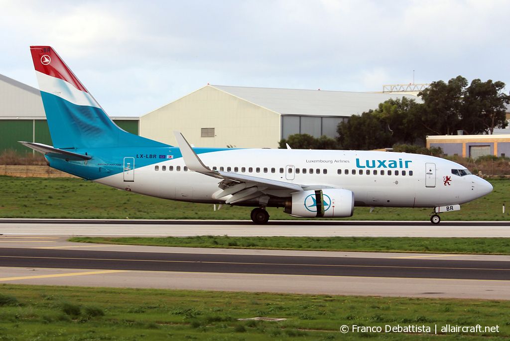 LX-LBR · Boeing 737-7K2(WL) · (MLA / LMML)