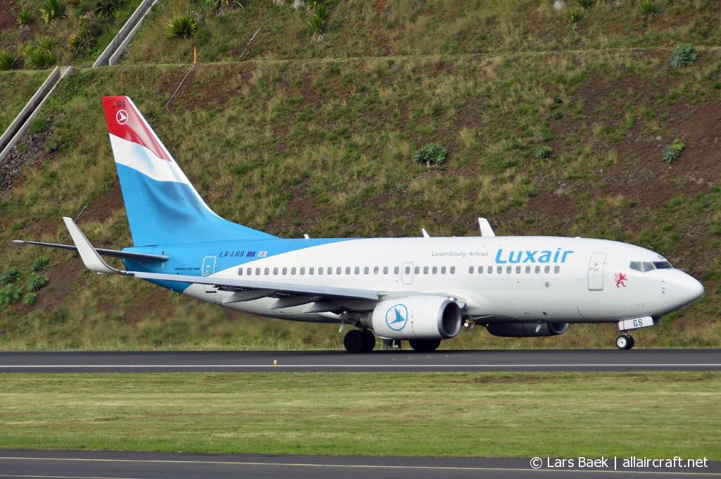 LX-LGS (33956) 2005 Boeing 737-7C9WL