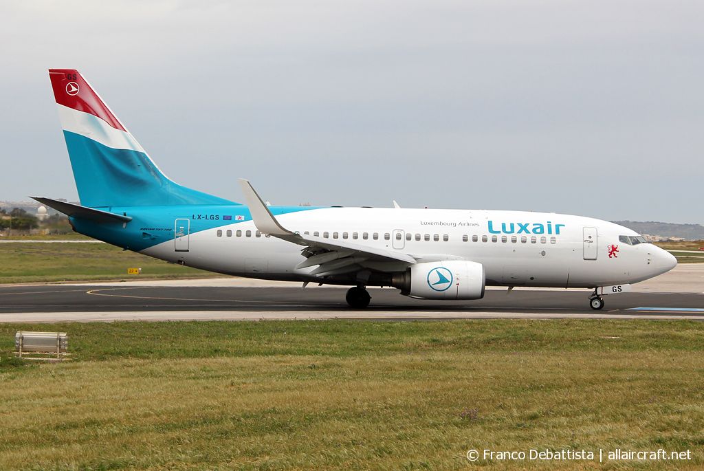 LX-LGS · Boeing 737-7C9(WL) · (MLA / LMML)