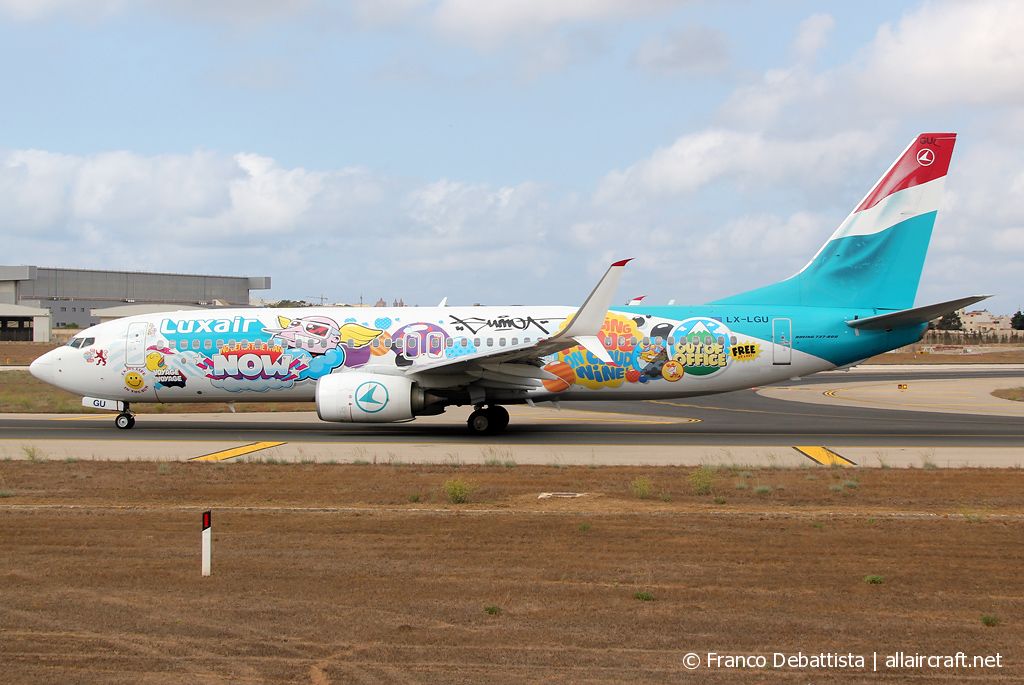 LX-LGU · Boeing 737-8C9(WL) · (MLA / LMML)