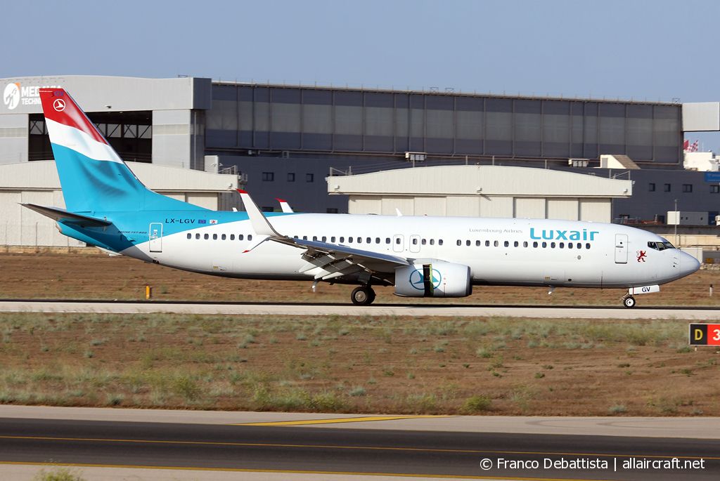 LX-LGV (41190) 2014 Boeing 737-8C9(WL)