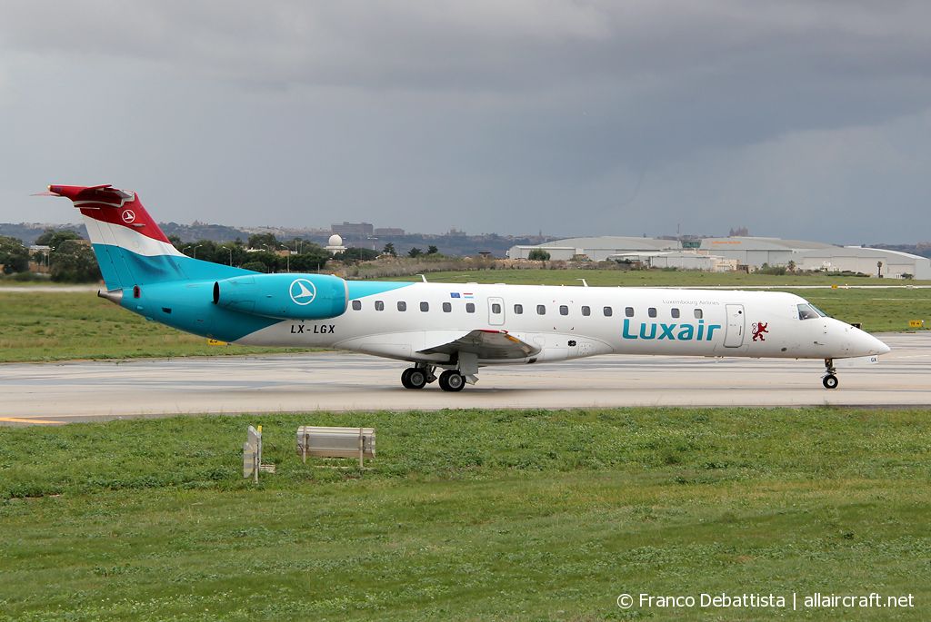 LX-LGX (cn 145147) Embraer ERJ-145LU