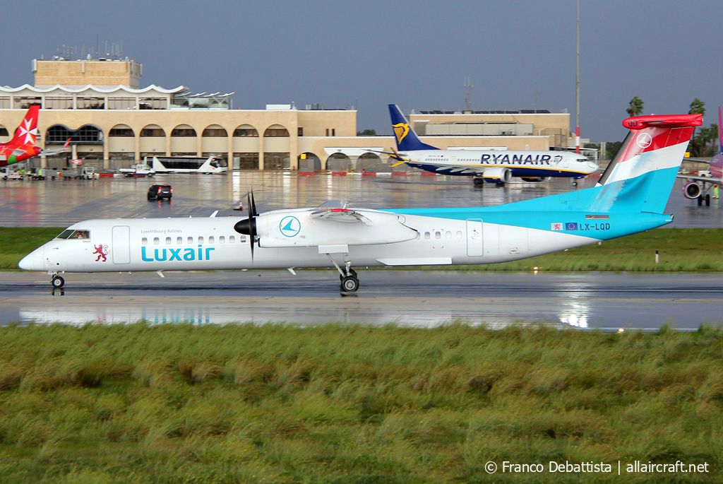 LX-LQD · Bombardier Dash 8-Q402 · (MLA / LMML)