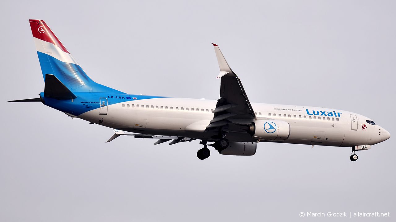 LX-LBA · Boeing 737-8C9(WL) · (KRK / EPKK)