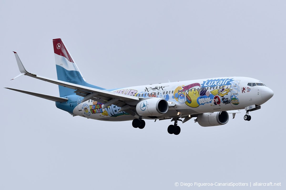 LX-LGU · Boeing 737-8C9(WL) · (LPA / GCLP)
