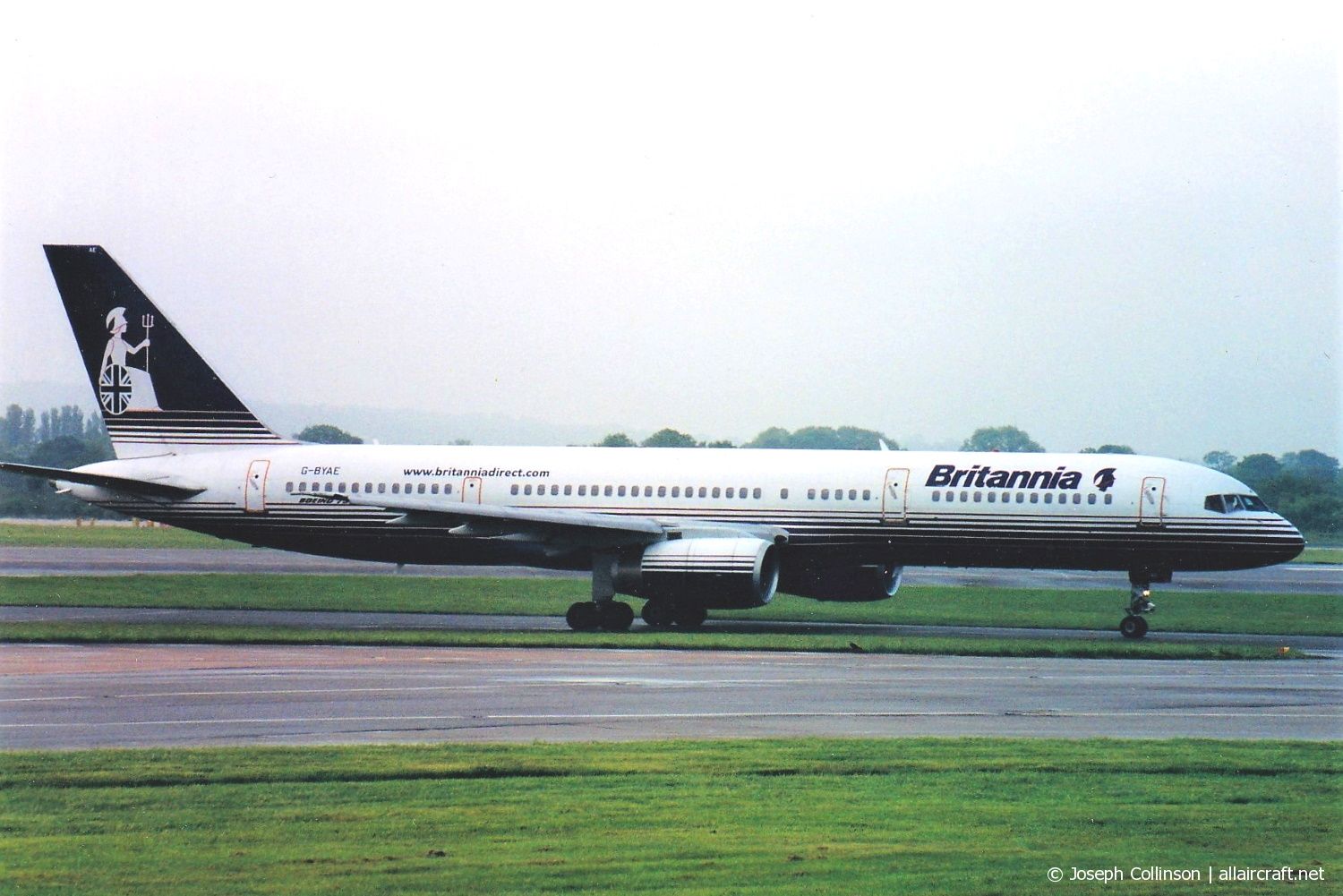 G-BYAE · Boeing 757-204 · (MAN / EGCC)