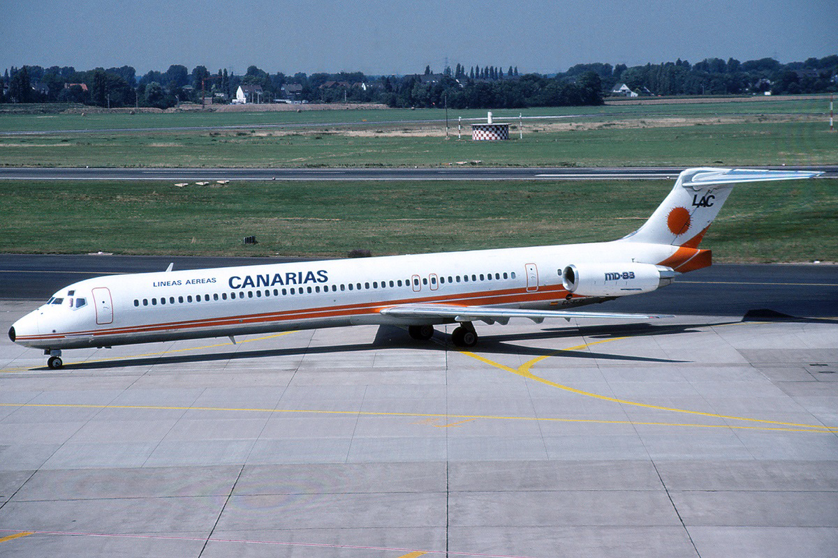 EC-EJZ · McDonnell Douglas MD-83 · (DUS / EDDL)