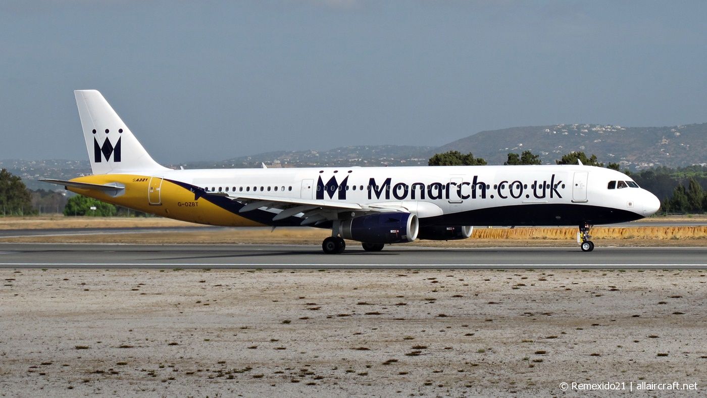 G-OZBT · Airbus A321-231 · (FAO / LPFR)