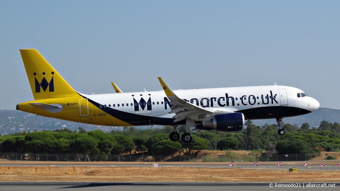 G-ZBAA · Airbus A320-214(WL) · (FAO / LPFR)