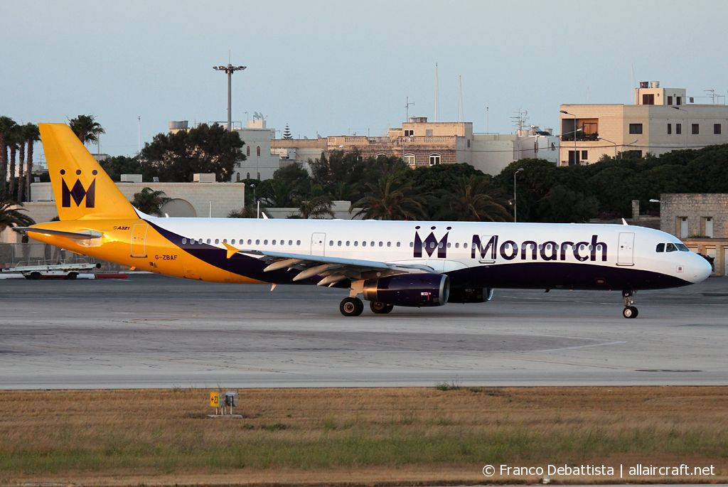 G-ZBAF · Airbus A321-231 · (MLA / LMML)
