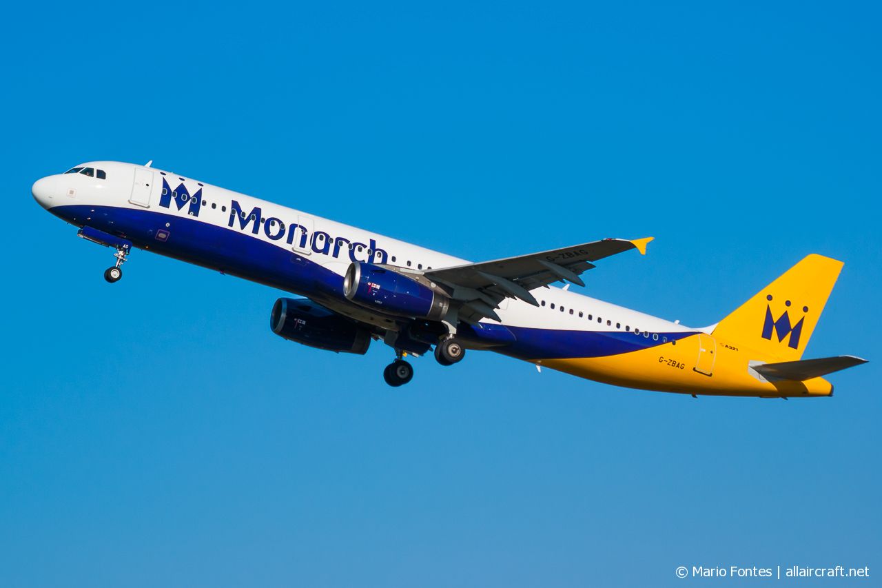 G-ZBAG · Airbus A321-231 · (OPO / LPPR)
