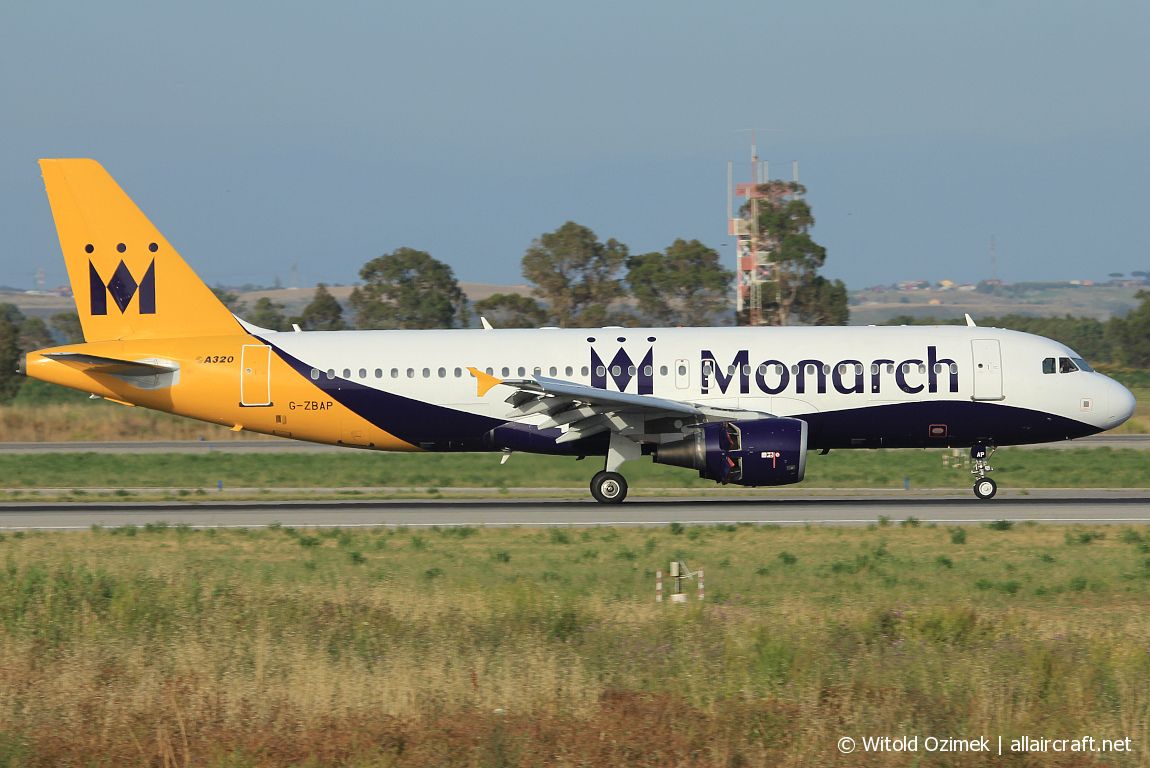 G-ZBAP · Airbus A320-214 · (FCO / LIRF)