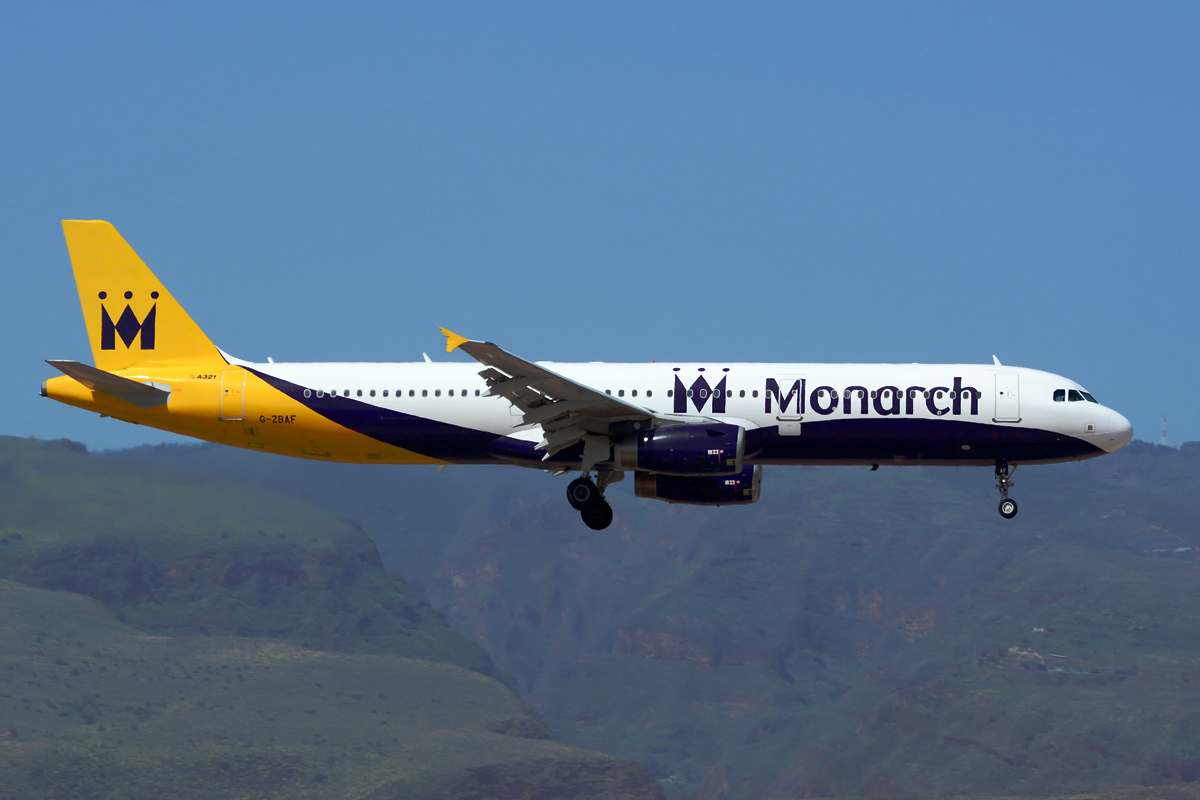 G-ZBAF · Airbus A321-231 · (LPA / GCLP)
