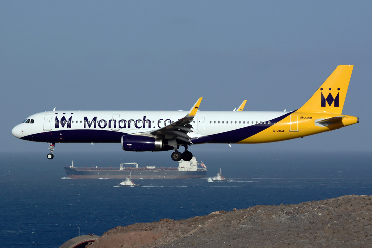 G-ZBAE · Airbus A321-231 · (LPA / GCLP)