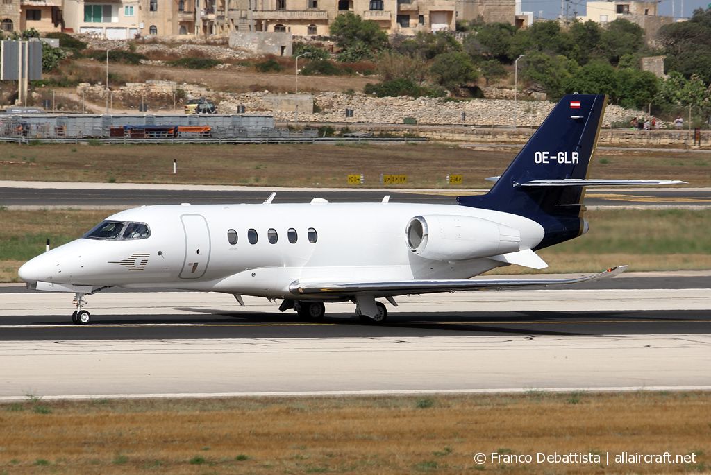 OE-GLR · Cessna 680A Citation Latitude · (MLA / LMML)