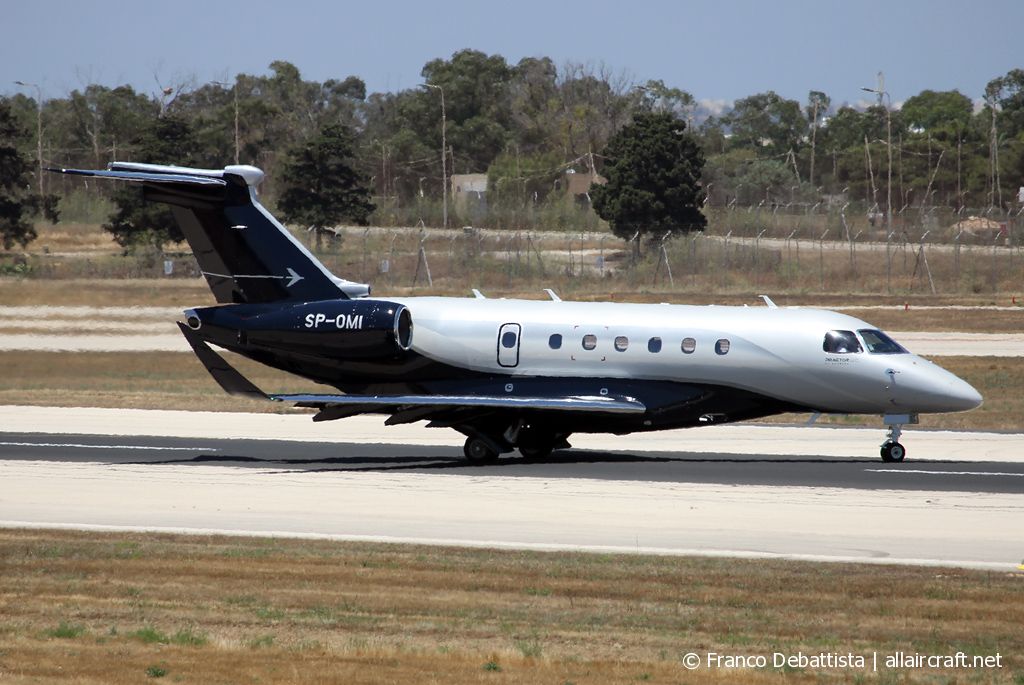 SP-OMI · Embraer EMB-550 Praetor 600 · (MLA / LMML)