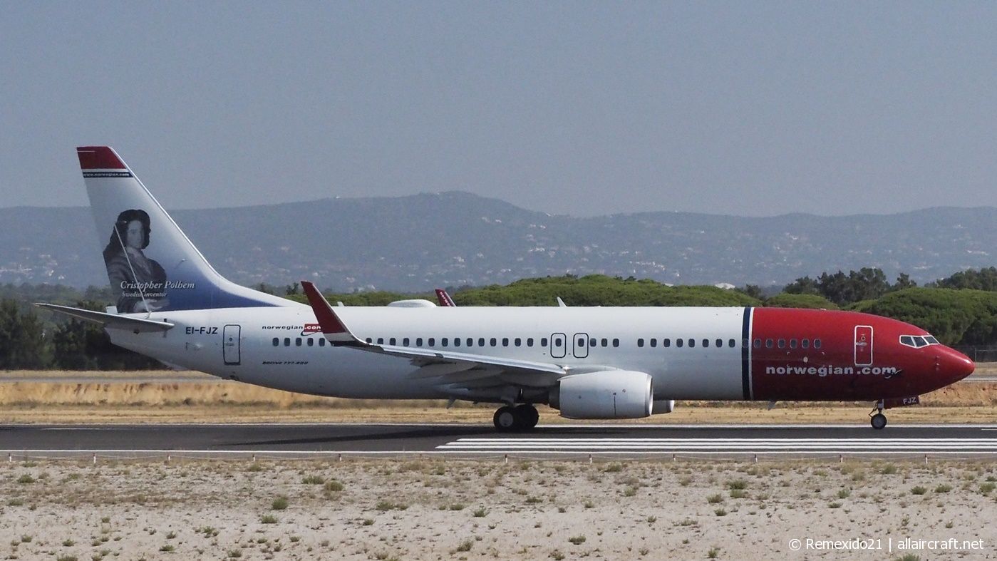 EI-FJZ · Boeing 737-8JP(WL) · (FAO / LPFR)