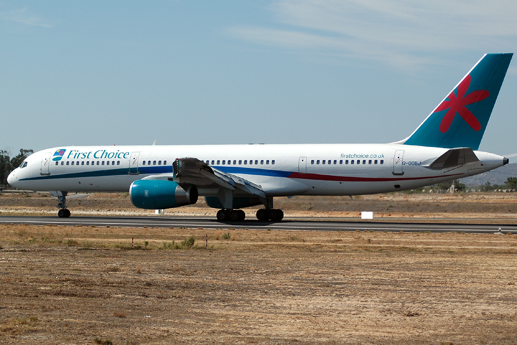 G-OOBJ · Boeing 757-2B7 · (FAO / LPFR)
