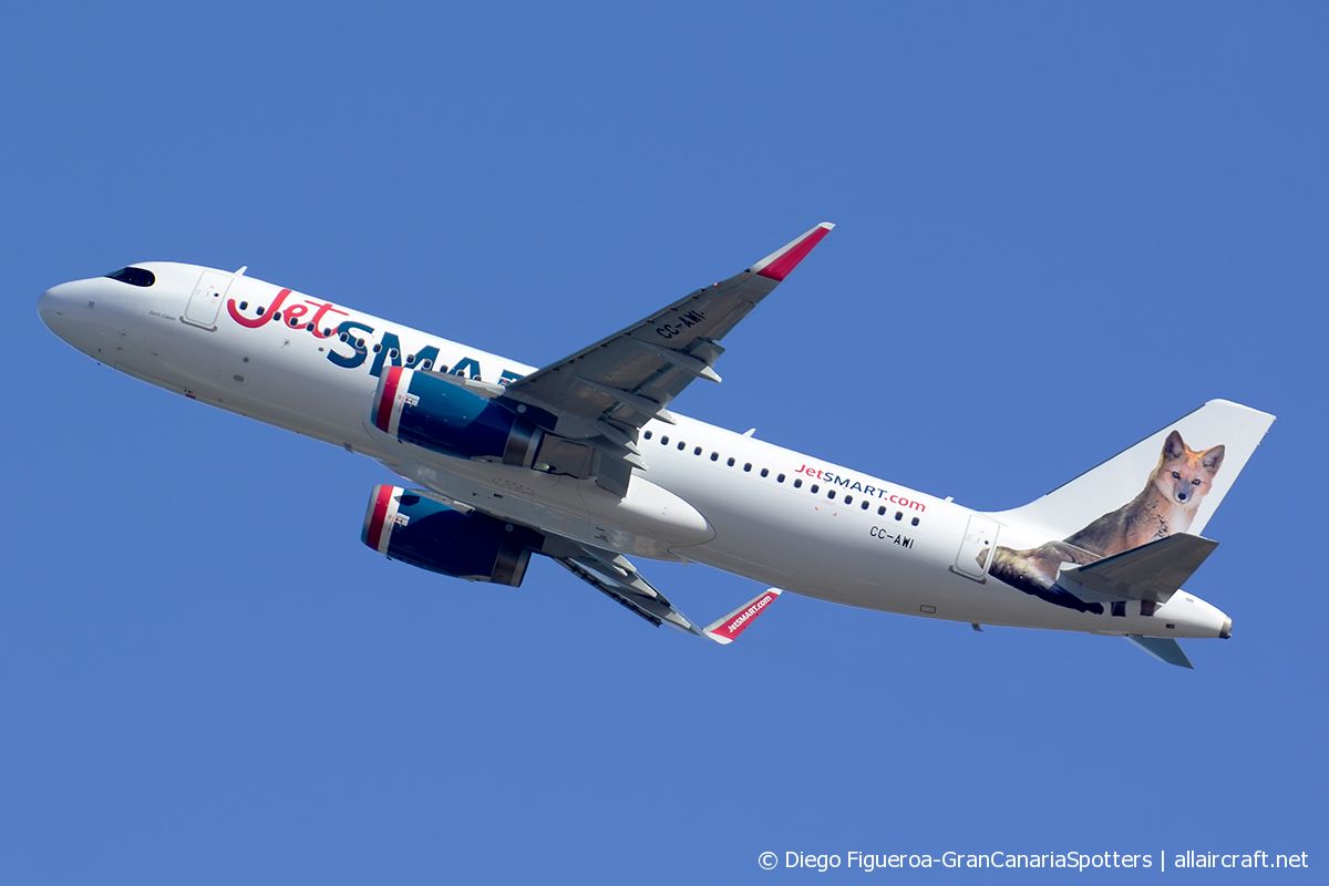 CC-AWI · Airbus A320-232(WL) · (LPA / GCLP)