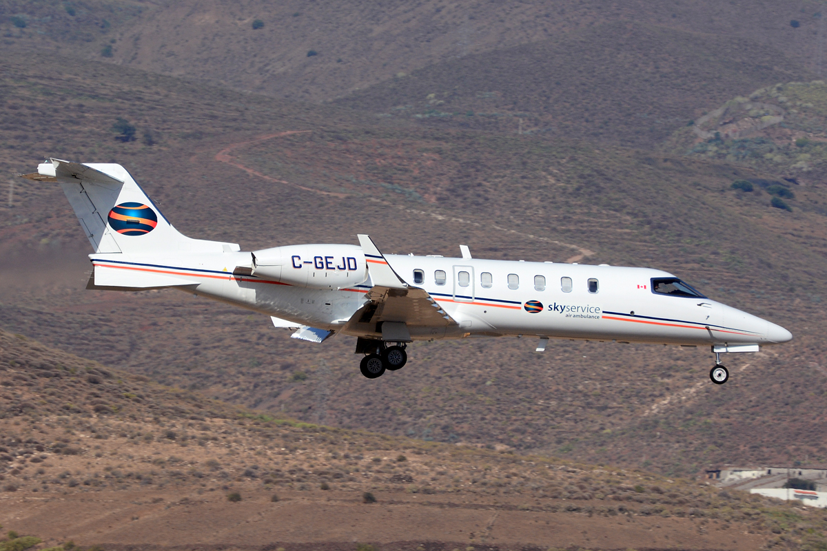 C-GEJD (cn 45-166) Learjet 45
