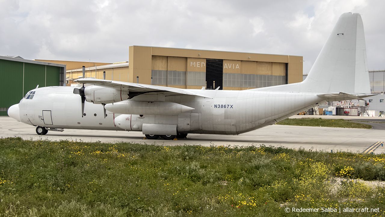 N3867X · Lockheed L-100-30 Hercules · (MLA / LMML)