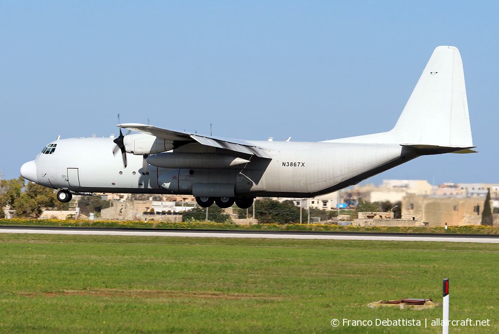 N3867X · Lockheed L-100-30 Hercules · (MLA / LMML)