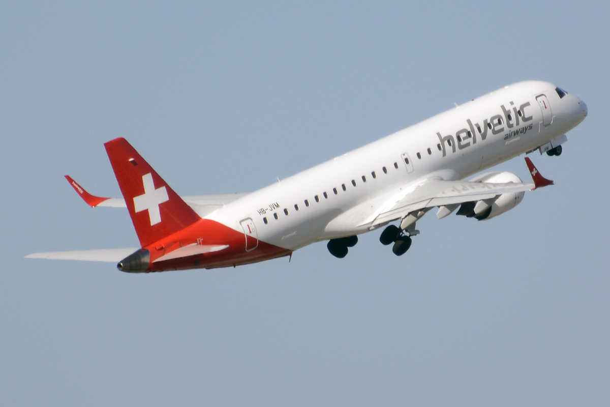 HB-JVM · Embraer 190-100LR · (ZRH / LSZH)