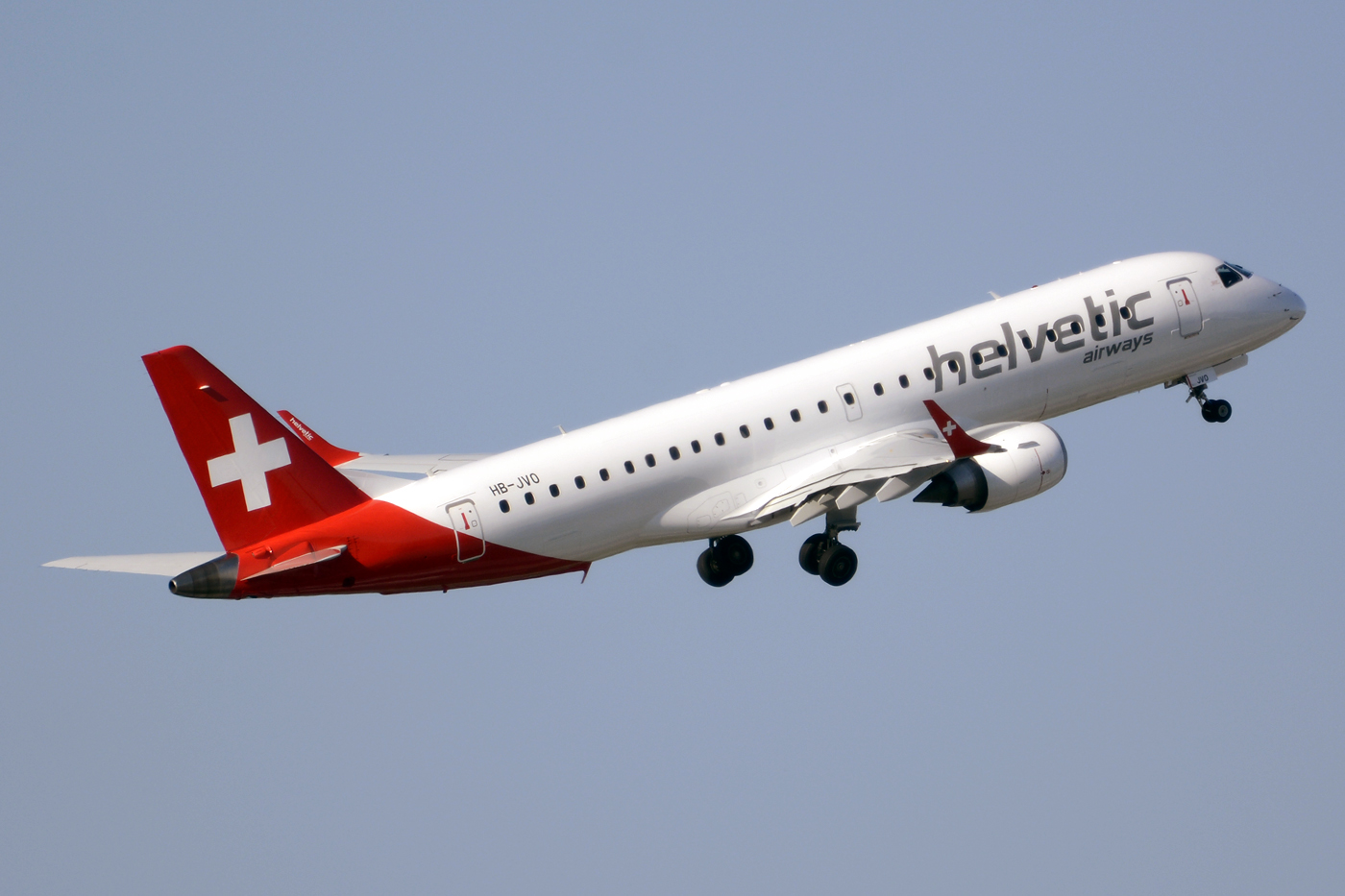 HB-JVO · Embraer 190-100LR · (ZRH / LSZH)
