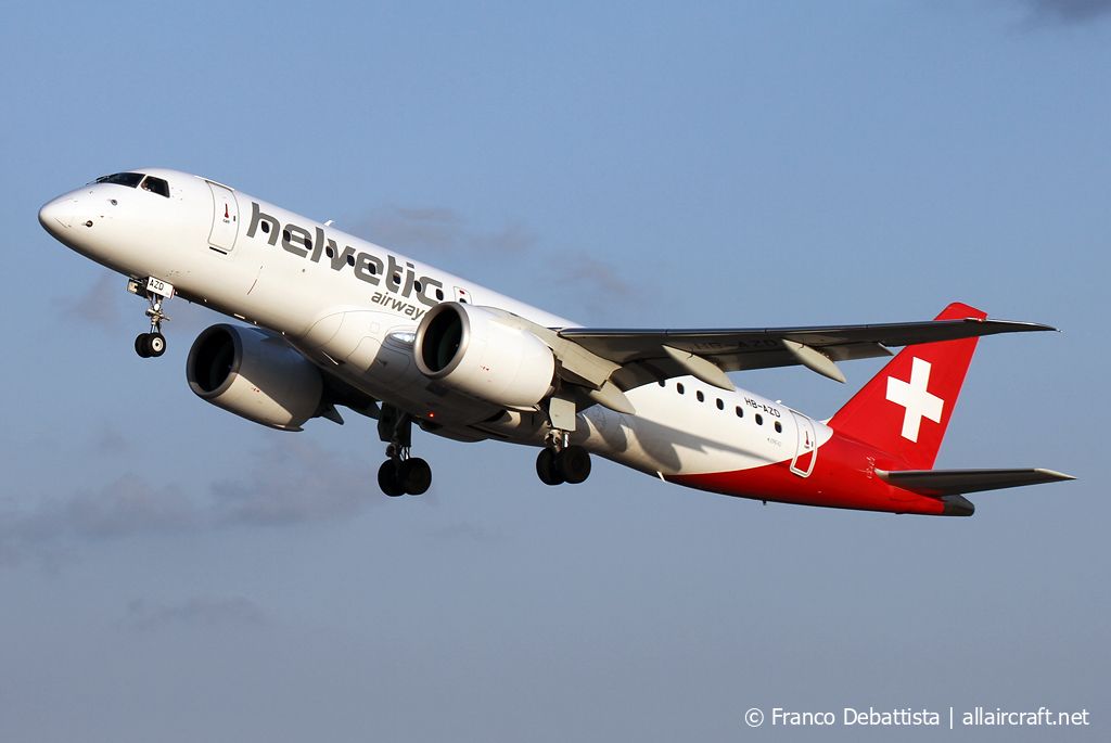 HB-AZD · Embraer 190-300STD · (MLA / LMML)