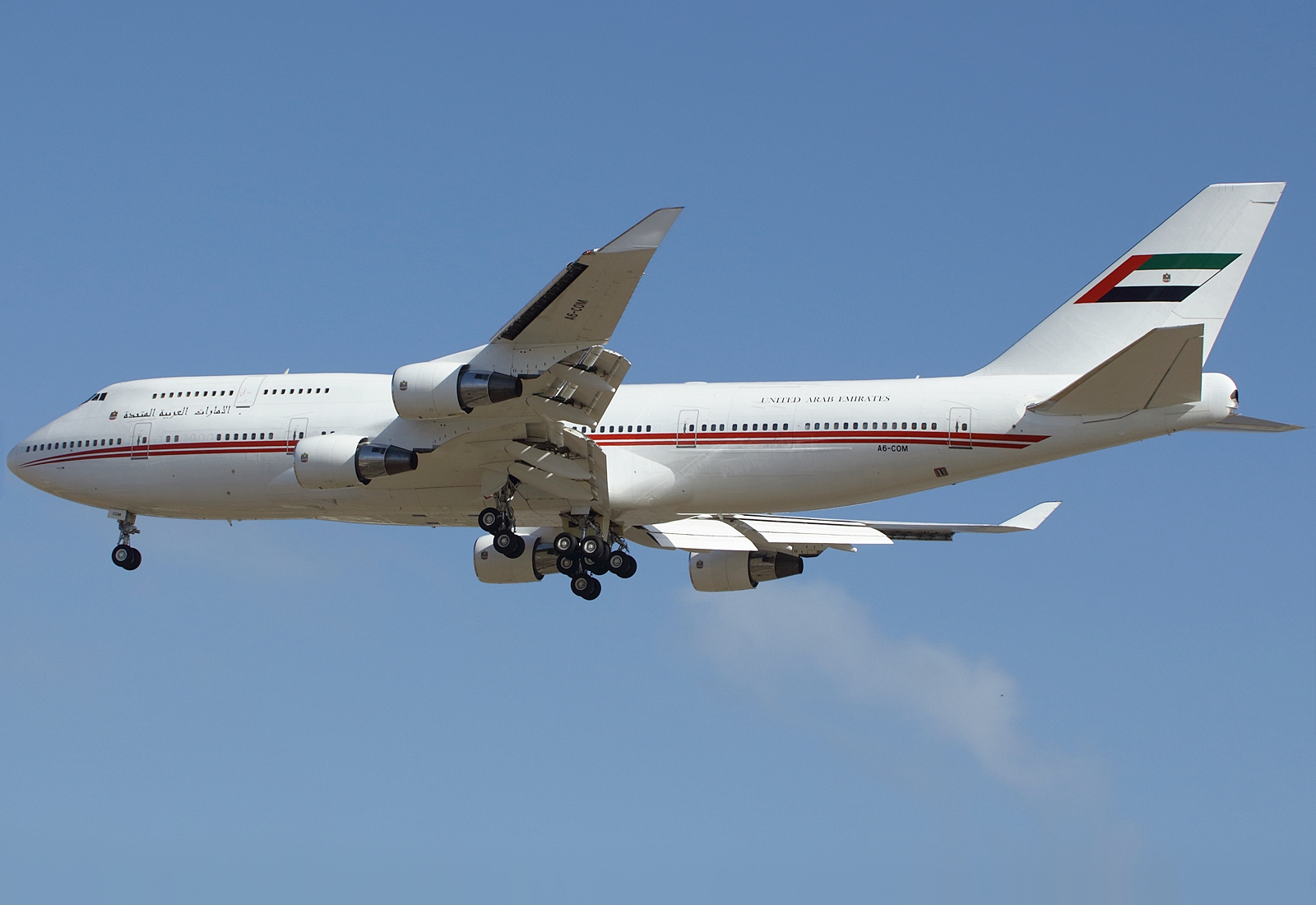 A6-COM · Boeing 747-433(M) · (LPA / GCLP)