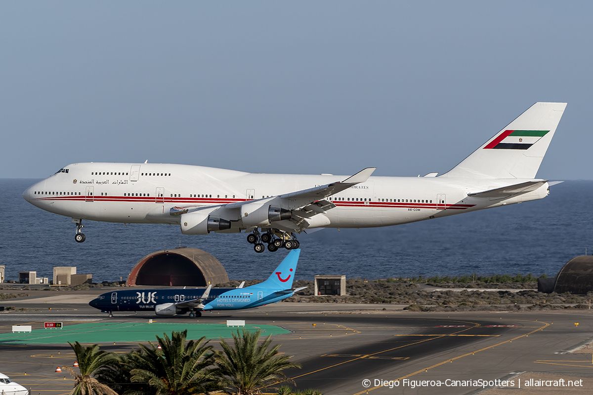 A6-COM · Boeing 747-433(M) · (LPA / GCLP)