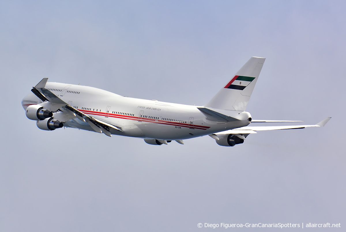A6-COM · Boeing 747-433(M) · (LPA / GCLP)