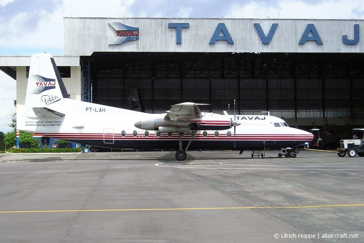 PT-LAH · Fokker F27-500 Friendship · (MAO / SBEG)