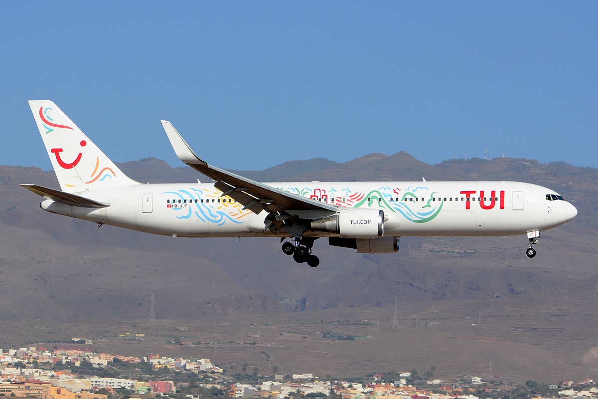 HB-JJF · Boeing 767-316(ER)(WL) · (LPA / GCLP)