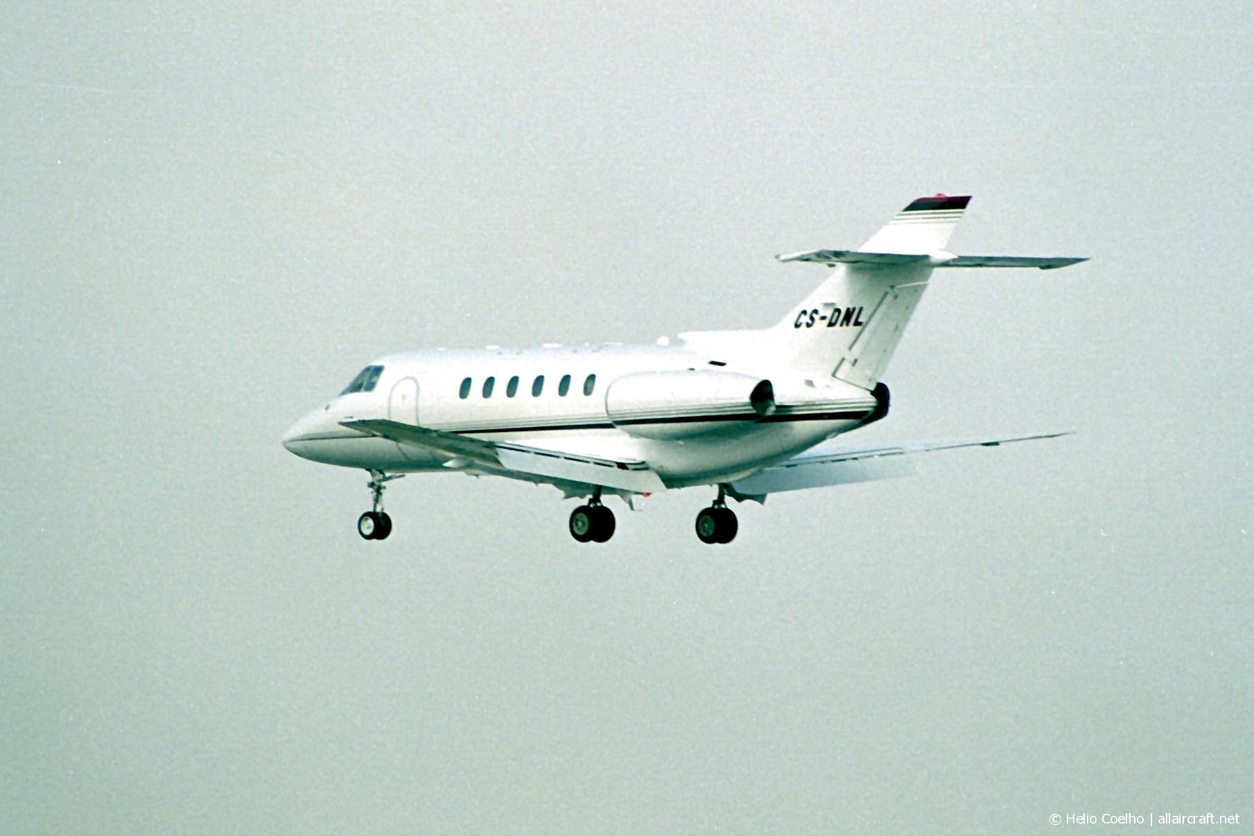 CS-DNL · Raytheon Hawker 800XP · (LIS / LPPT)