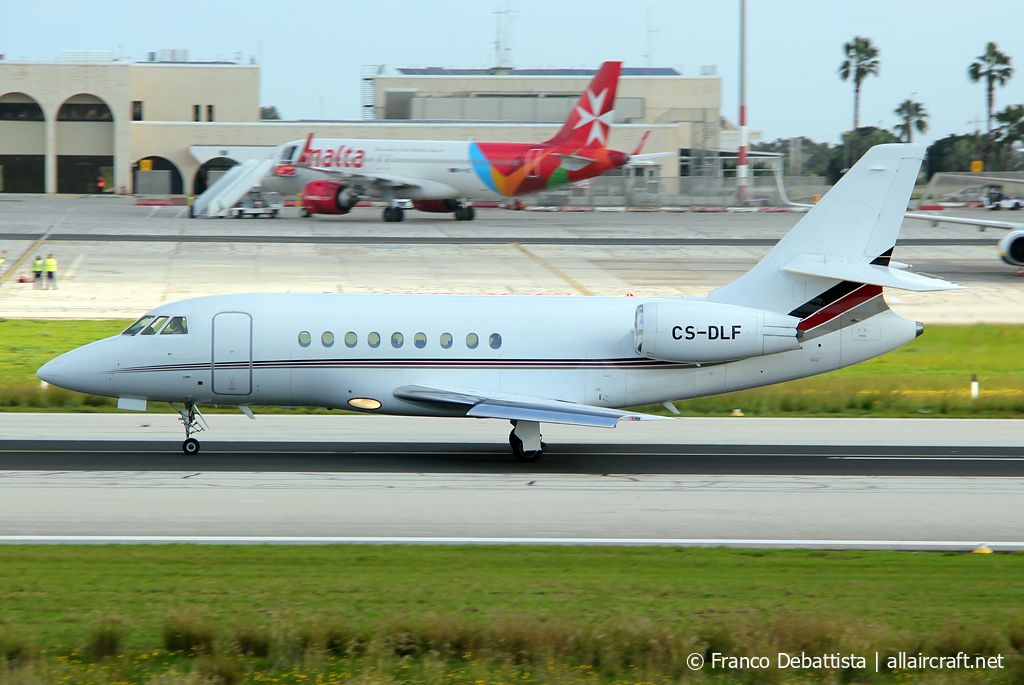 CS-DLF · Dassault Falcon 2000EX · (MLA / LMML)