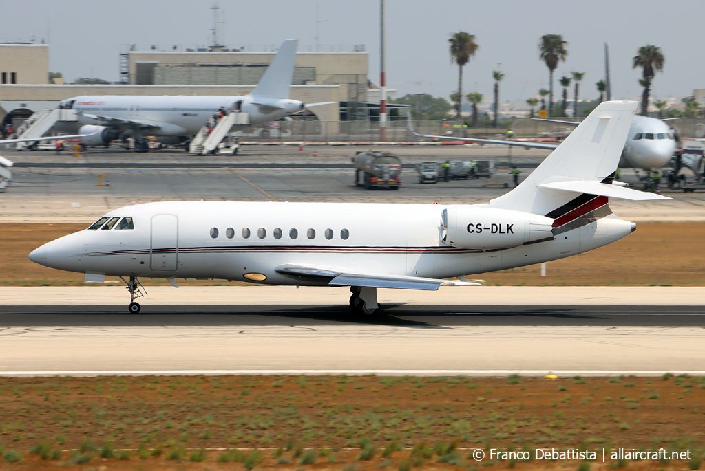 CS-DLK · Dassault Falcon 2000EX · (MLA / LMML)