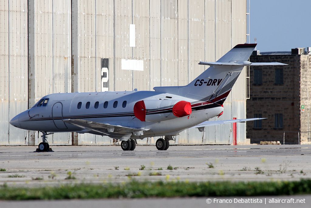 CS-DRV · Raytheon Hawker 800XP · (MLA / LMML)