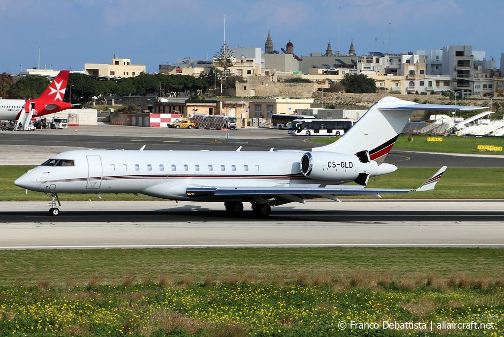 CS-GLD · Bombardier BD-700-1A10 Global 6000 · (MLA / LMML)