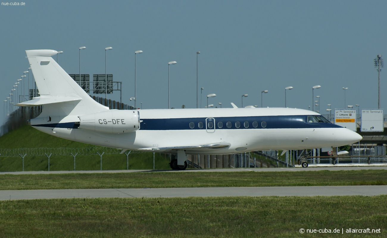 CS-DFE · Dassault Falcon 2000 · (MUC / EDDM)