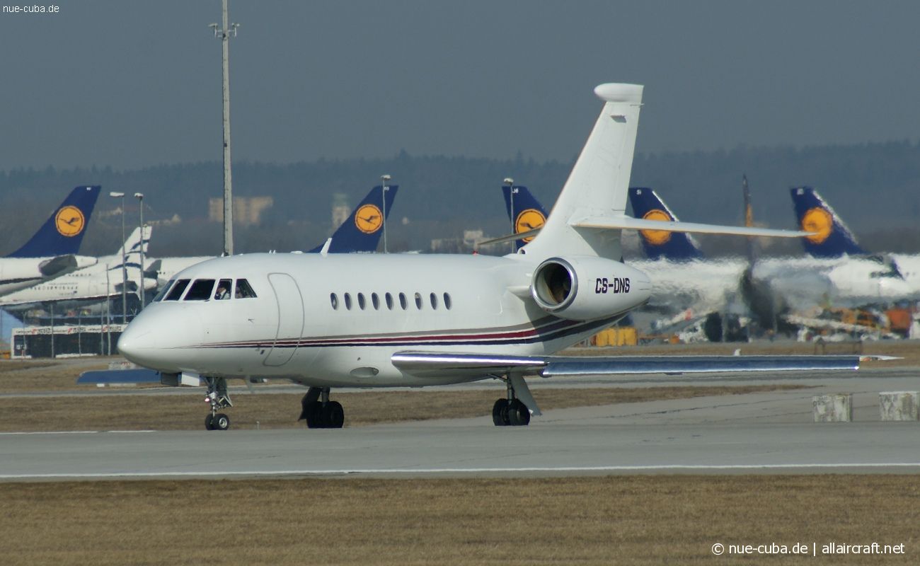 CS-DNS · Dassault Falcon 2000 · (MUC / EDDM)