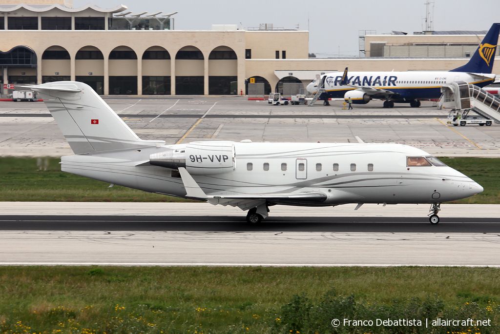 9H-VVP · Bombardier CL-600-2B16 Challenger 604 · (MLA / LMML)