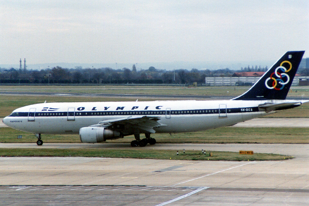 SX-BEB · Airbus A300B4-203 · (LHR / EGLL)