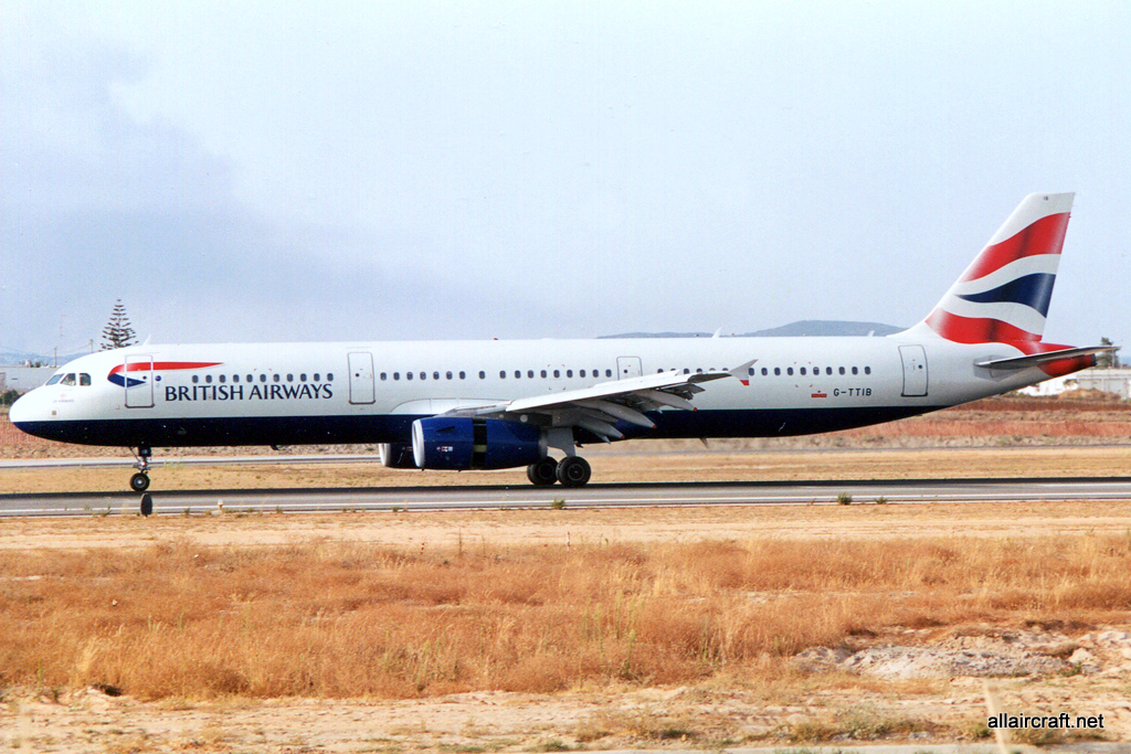 G-TTIB (1433) 2001 Airbus A321-231