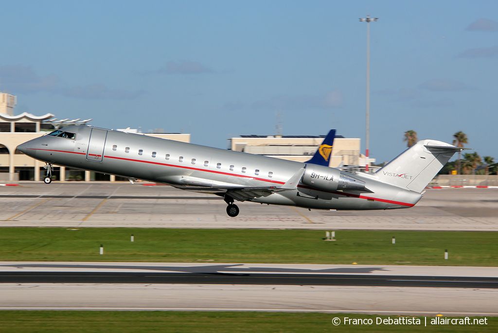 9H-ILA · Bombardier CL-600-2B19 Challenger 850 · (MLA / LMML)