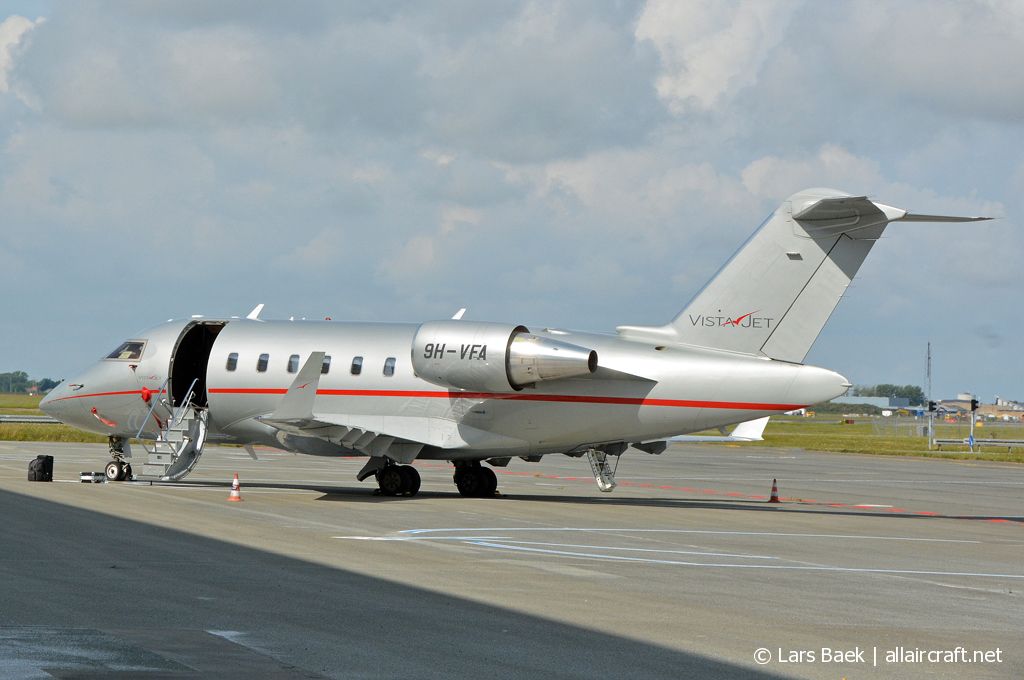 9H-VFA · Bombardier CL-600-2B16 Challenger 605 · (CPH / EKCH)